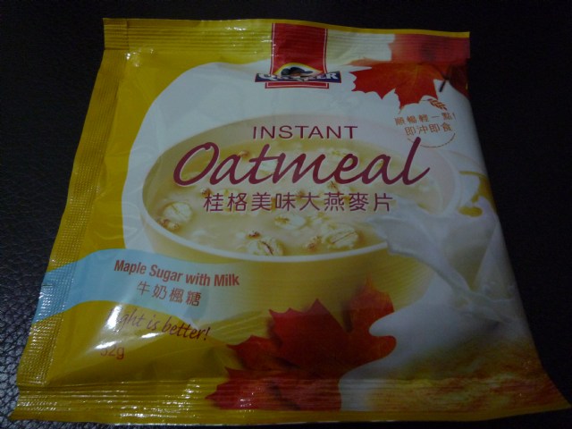 【瑪姬試吃】桂格美味大燕麥片-牛奶楓糖口味!