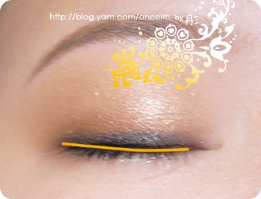 【彩妝】金+灰的煙薰小貓眼