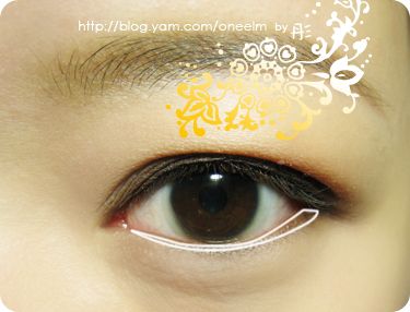 【彩妝】眼線膠也可以當眼影使用哦~