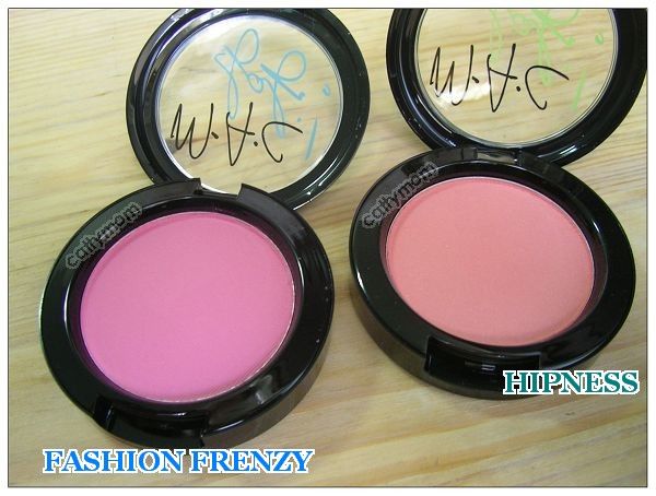♥MAC FAFI ! 腮紅(fashion frenzy、hipness) vs RMK精巧修容(02、21、29)