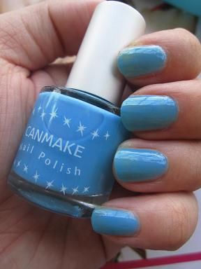 ELLE雜誌送的 CANMAKE滯銷指甲油...