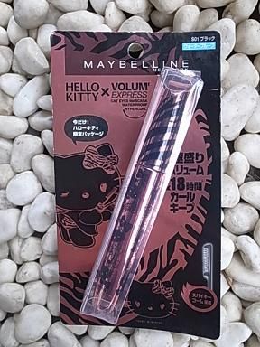 MAYBELLINE媚比琳快捷性感貓眼濃俏防水睫毛膏 HELLO KITTY限量款