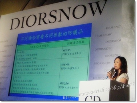 【活動 】「Dior雪晶靈極淨透白V.S. 癮誘絕色唇膏」派對