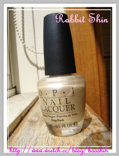 OPI 指甲油-B64 漂亮到炸開的香檳金