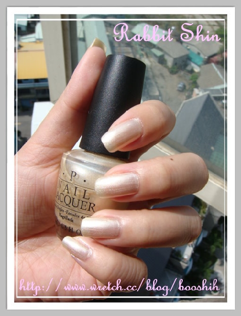 OPI 指甲油-B64 漂亮到炸開的香檳金
