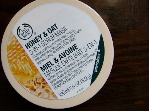 美體小舖 the body shop 蜜糖燕麥面膜&蘆薈面膜