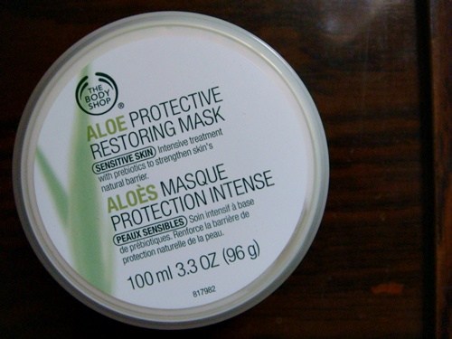 美體小舖 the body shop 蜜糖燕麥面膜&蘆薈面膜