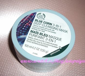 The Body Shop 藍玉米&水嫩淨白面膜