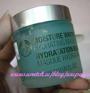 The Body Shop 藍玉米&amp;amp;amp;amp;amp;amp;amp;amp;amp;amp;amp;水嫩淨白面膜