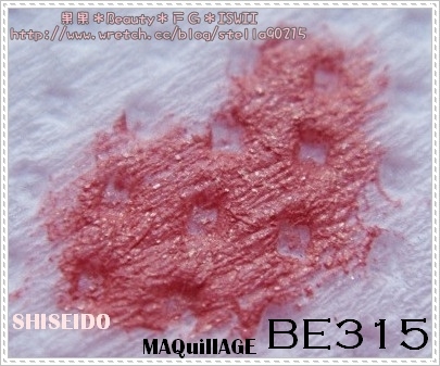 *色卡*SHISEIDO MAQuillAGE水光、恆色誘唇膏色卡