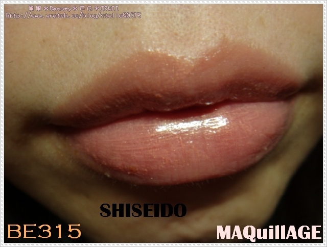 *色卡*SHISEIDO MAQuillAGE水光、恆色誘唇膏色卡