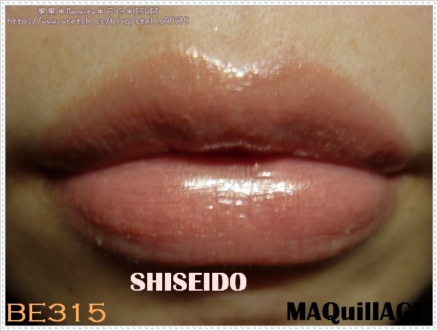 *色卡*SHISEIDO MAQuillAGE水光、恆色誘唇膏色卡
