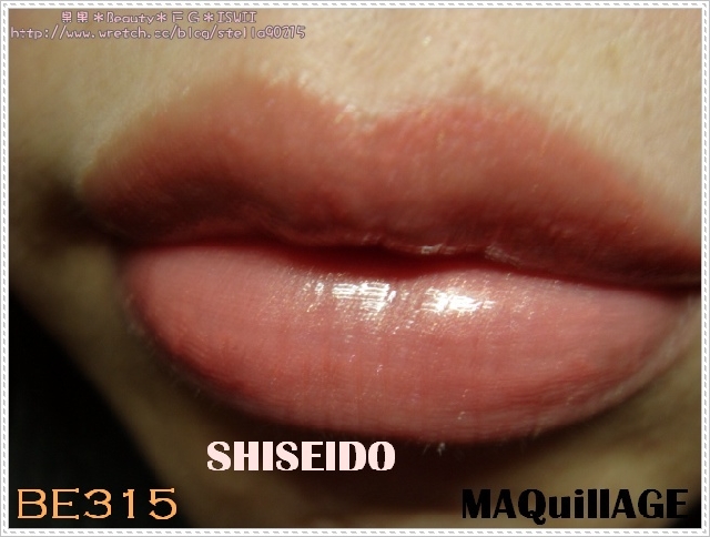 *色卡*SHISEIDO MAQuillAGE水光、恆色誘唇膏色卡