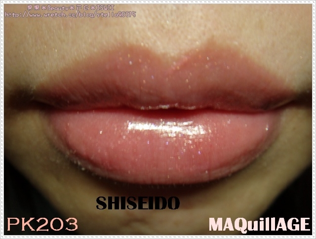*色卡*SHISEIDO MAQuillAGE水光、恆色誘唇膏色卡