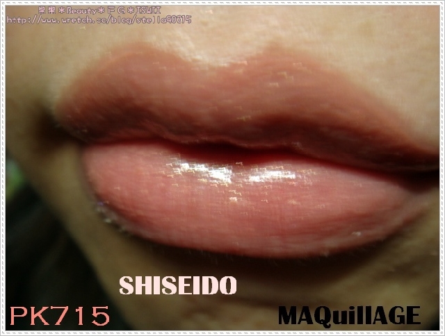 *色卡*SHISEIDO MAQuillAGE水光、恆色誘唇膏色卡