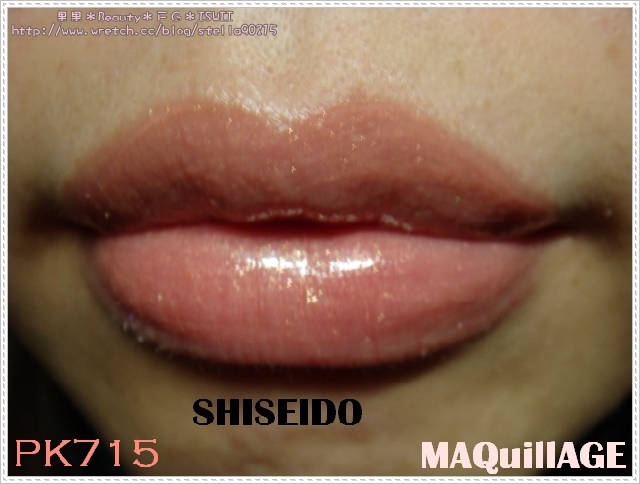 *色卡*SHISEIDO MAQuillAGE水光、恆色誘唇膏色卡