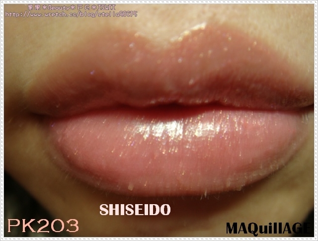 *色卡*SHISEIDO MAQuillAGE水光、恆色誘唇膏色卡