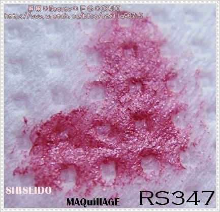 *色卡*SHISEIDO MAQuillAGE水光、恆色誘唇膏色卡