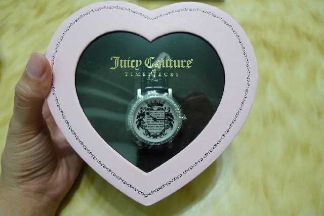 愛上代購及澎派特惠組& Juicy Couture錶好可愛!