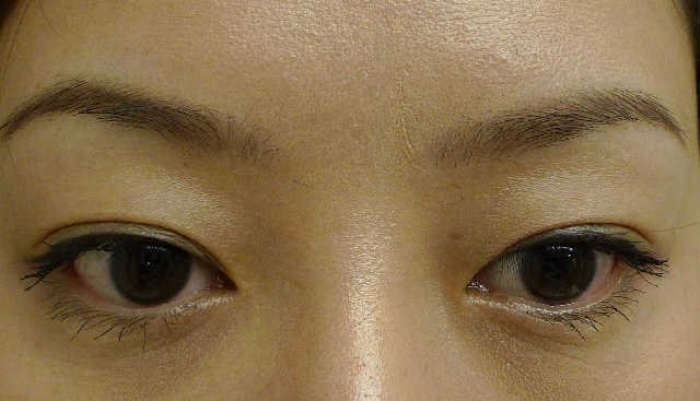 {L}雅詩蘭黛睫毛膏~遮眼測試!