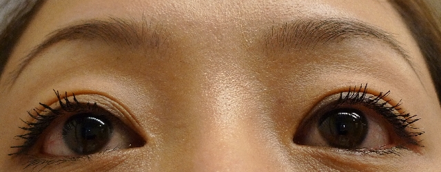 {L}雅詩蘭黛睫毛膏~遮眼測試!