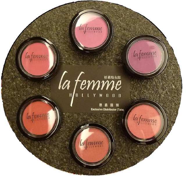 {L}LaFemme貨到!人氣六腮紅試到翻~