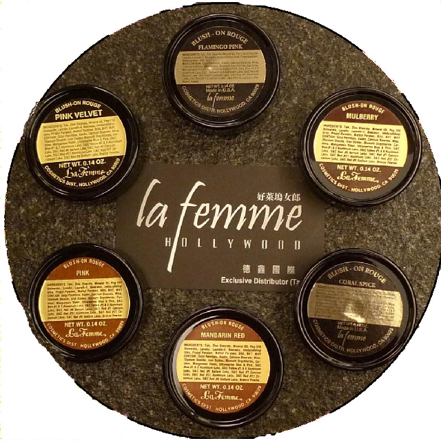 {L}LaFemme貨到!人氣六腮紅試到翻~