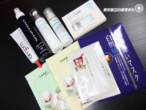 2010_10雷射後的護膚紀錄
