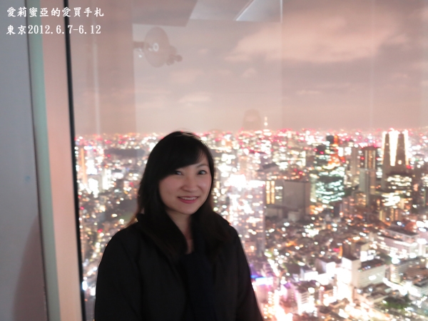 2012東京Day1_六本木夜景&Disney 110周年上空秀