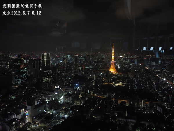 2012東京Day1_六本木夜景&Disney 110周年上空秀