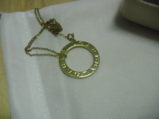 100% 真品 BVLGARI 寶格麗 項鍊 DIY