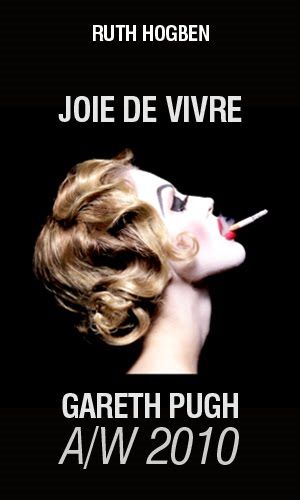 巴黎時尚周的Gareth Pugh
