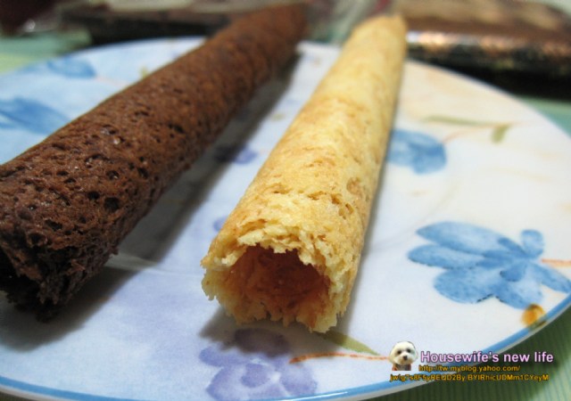 合購美食∼試吃品:台灣好茶舖複合式商店《手工蛋捲》