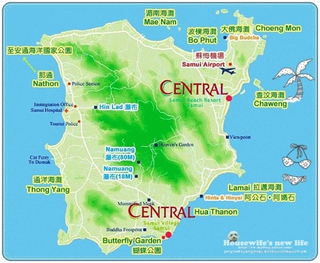 泰國蘇梅島Koh Samui住好滴∼如何選擇理想中的飯店