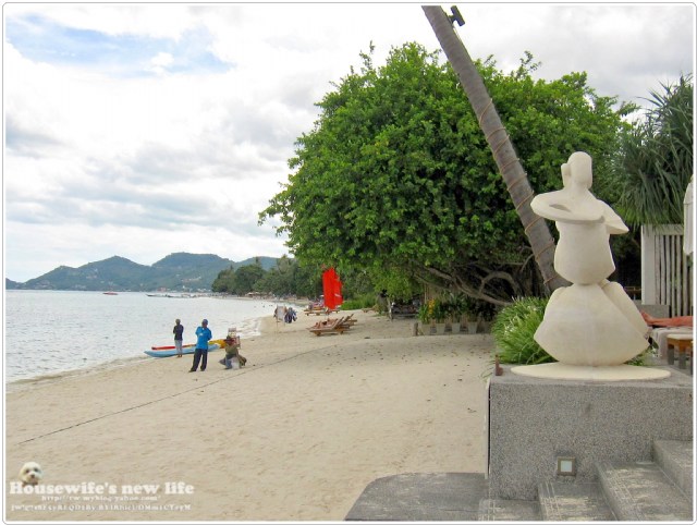 泰國蘇梅島Koh Samui住好滴∼莎樂雅Sareeraya Villas & Suites沙灘走走吧!