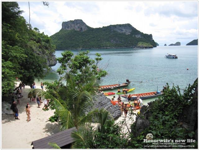 泰國蘇梅島Koh Samui玩好滴∼有點累的爬山..安通國家公園Ang Thong Marine National Park