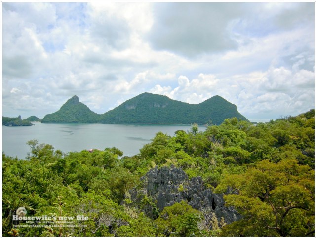 泰國蘇梅島Koh Samui玩好滴∼有點累的爬山..安通國家公園Ang Thong Marine National Park