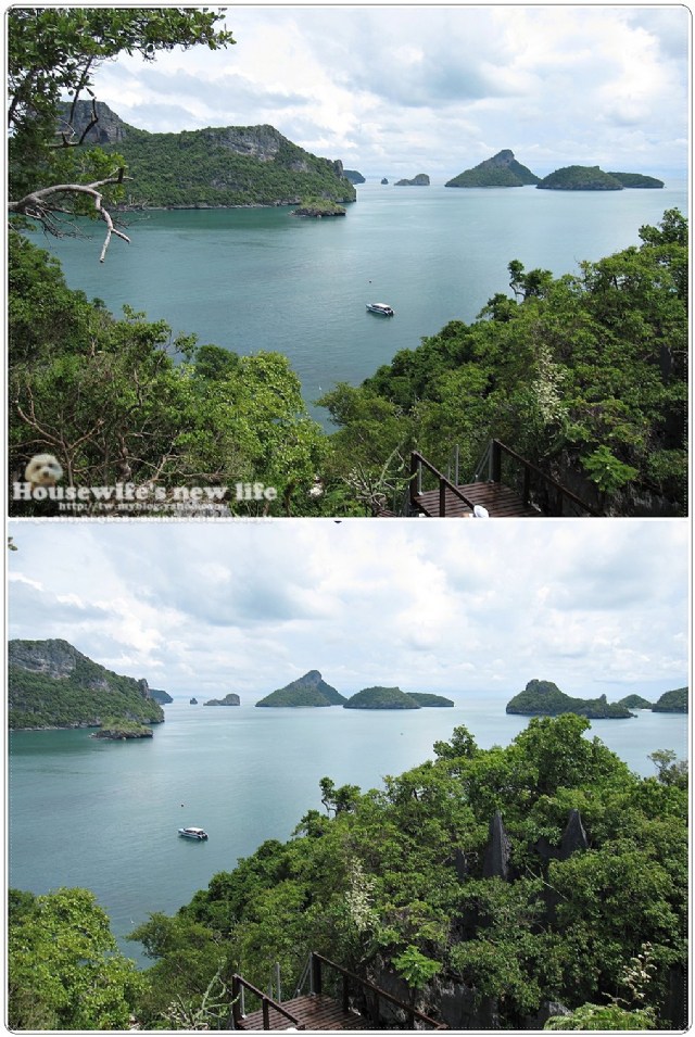 泰國蘇梅島Koh Samui玩好滴∼有點累的爬山..安通國家公園Ang Thong Marine National Park