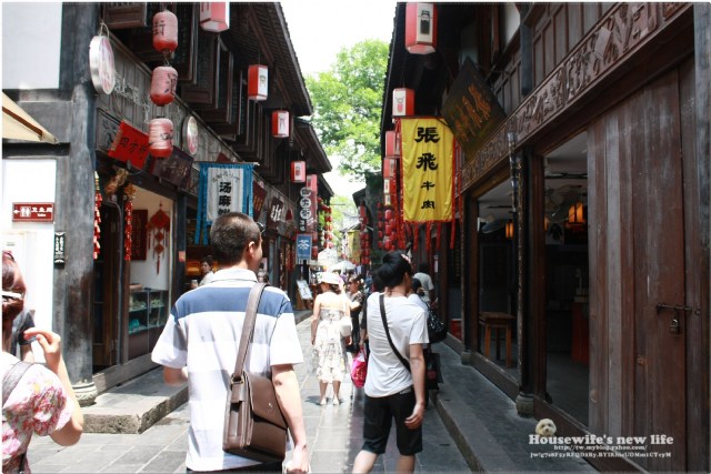 成都『錦里』古街市集