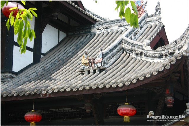 成都『錦里』古街市集