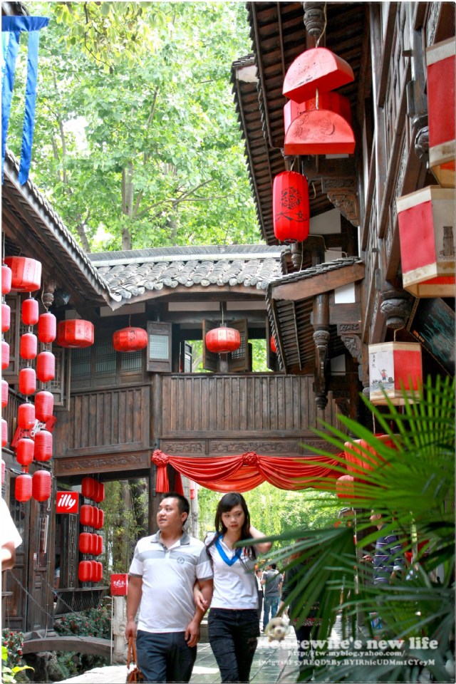 成都『錦里』古街市集