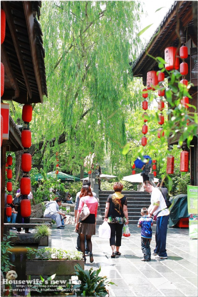 成都『錦里』古街市集