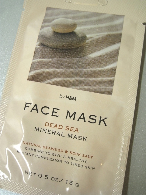 正妹のHoney從香港帶回來送我的 H&M 超好用泥膜!