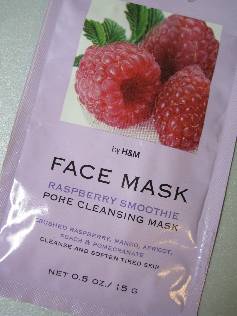 正妹のHoney從香港帶回來送我的 H&M 超好用泥膜!