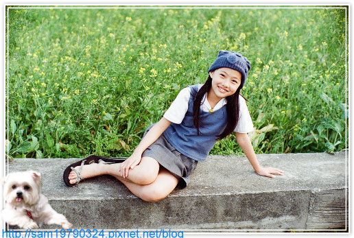 春天來了,跟著學院美少女賞花囉 XD