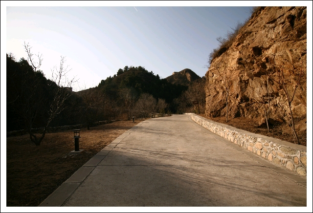 我在忙,我在爬萬里長城