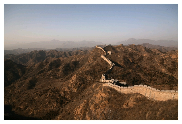 我在忙,我在爬萬里長城