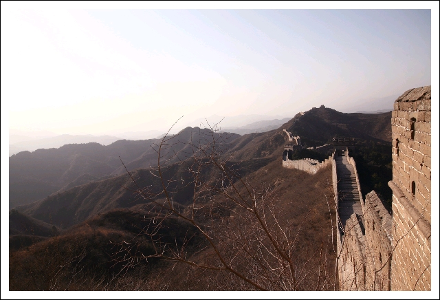 我在忙,我在爬萬里長城
