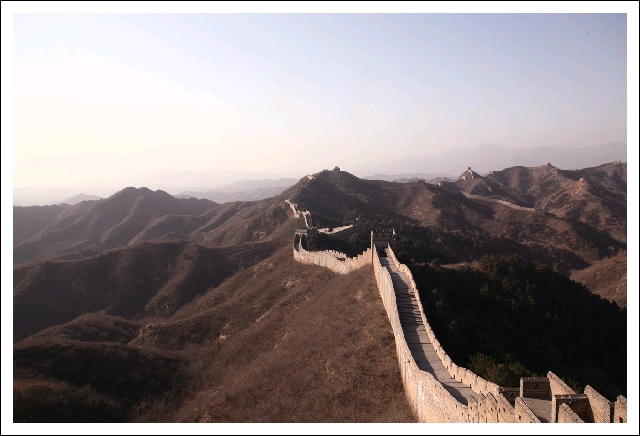 我在忙,我在爬萬里長城