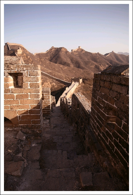 我在忙,我在爬萬里長城
